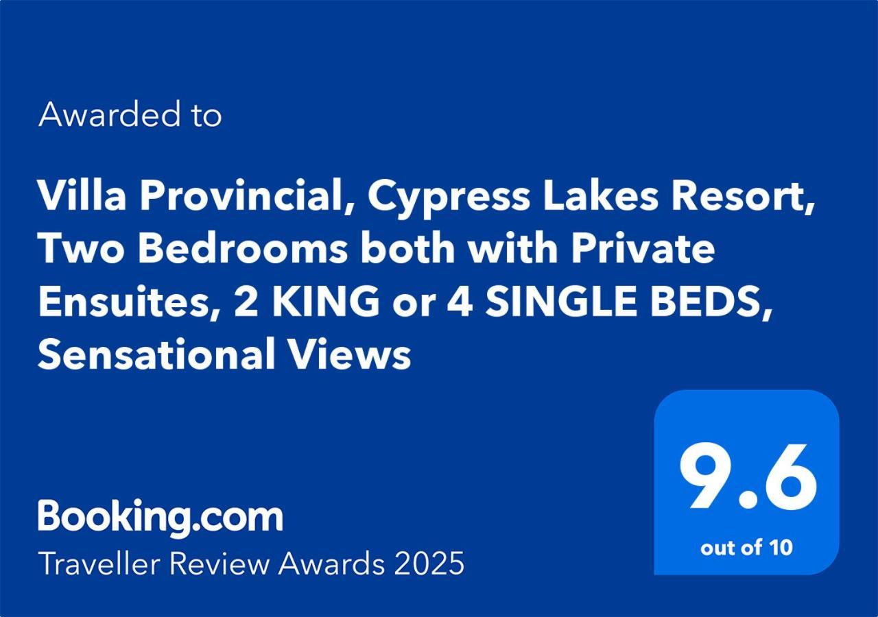 Villa Provincial - 2 Bedrooms Both With Ensuites -Situated In Cypress Lakes Resort Pokolbin Exterior foto